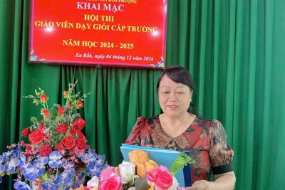 HỘI THI GIÁO VIÊN DẠY GIỎI CẤP TRƯỜNG NĂM HỌC 2024-2025